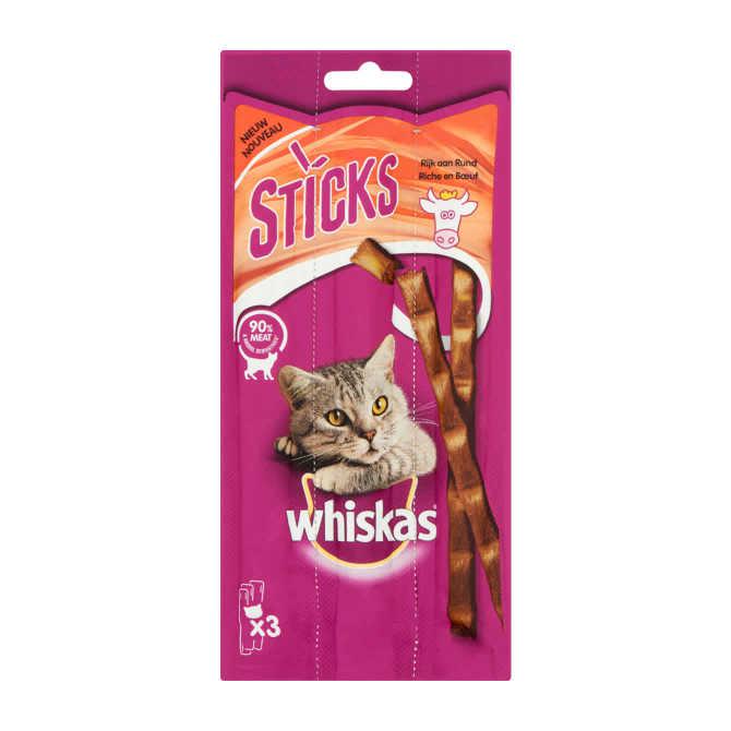 Whiskas Sticks rund kattensnack