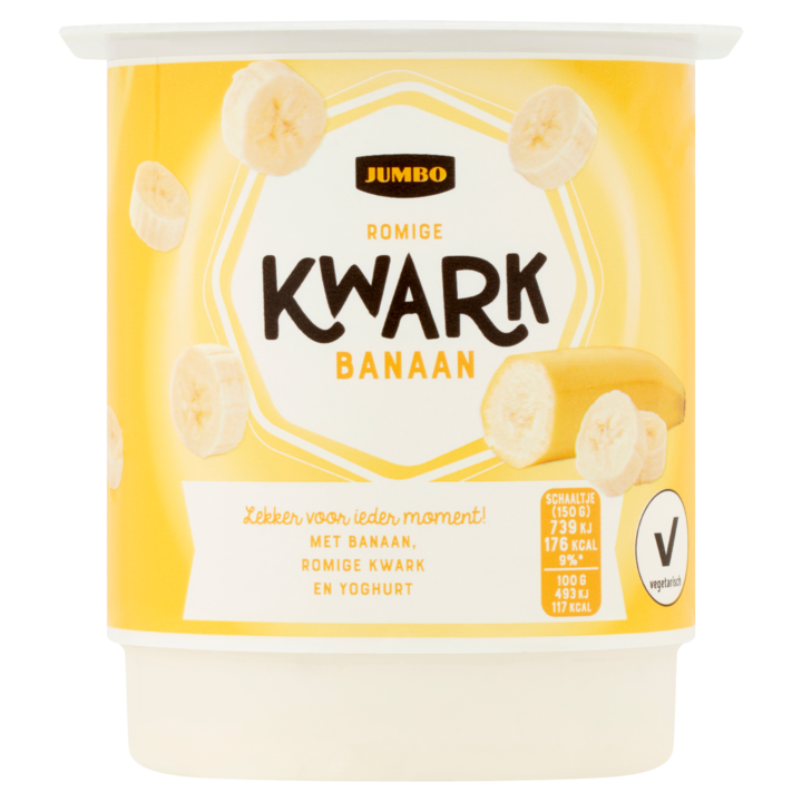 Jumbo Romige Kwark Banaan 450g