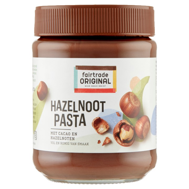 Fairtrade Original Hazelnootpasta met Cacao en Hazelnoten 350g