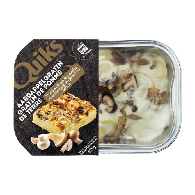 Quiks Gratin luxe bospaddestoel