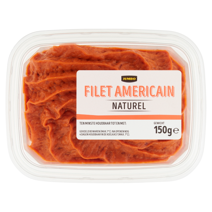 Jumbo Filet Americain Naturel 150g