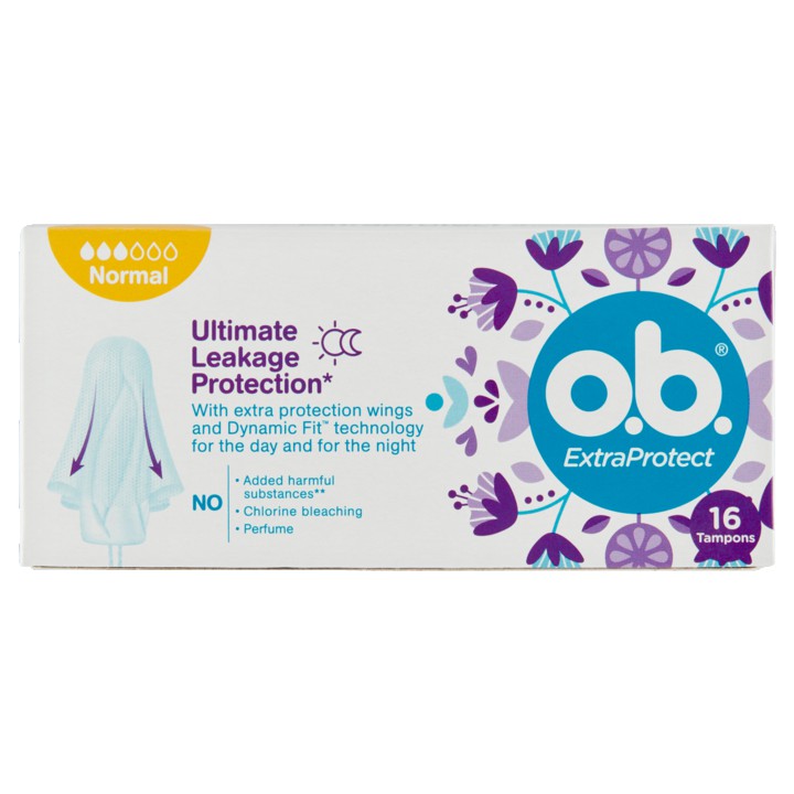 O.B. ExtraProtect Tampons Normal 16 Stuks