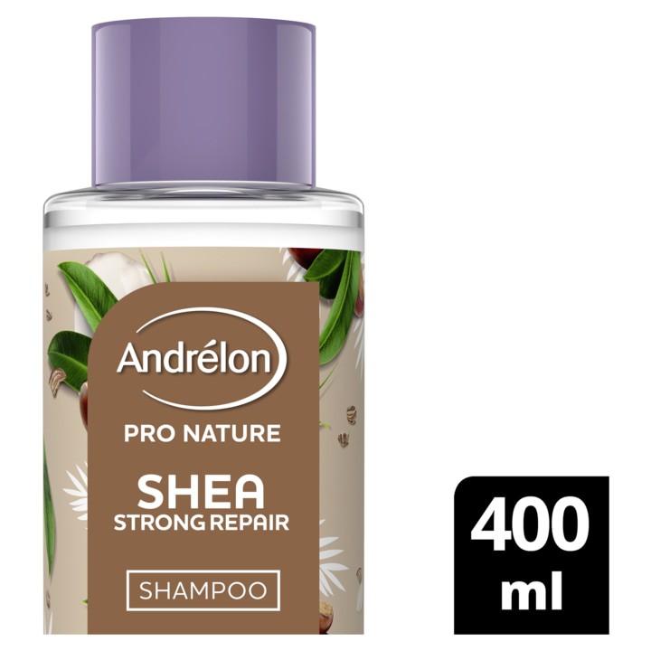 Andrélon Pro Nature Shea Strong Repair Shampoo 400ml | Nederland Life Andrélon Pro Nature Shea Strong Repair Shampoo 400ml