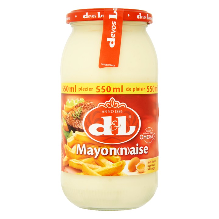 D&amp;amp;L Mayonaise met Eieren 550ml