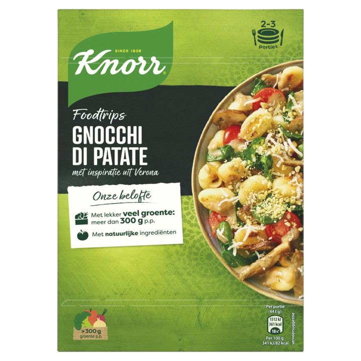 Knorr Wereldgerechten Foodtrips Gnocchi di Patate 345g