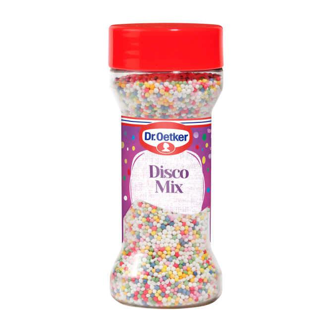 Dr. Oetker Disco cupcake taart versiering