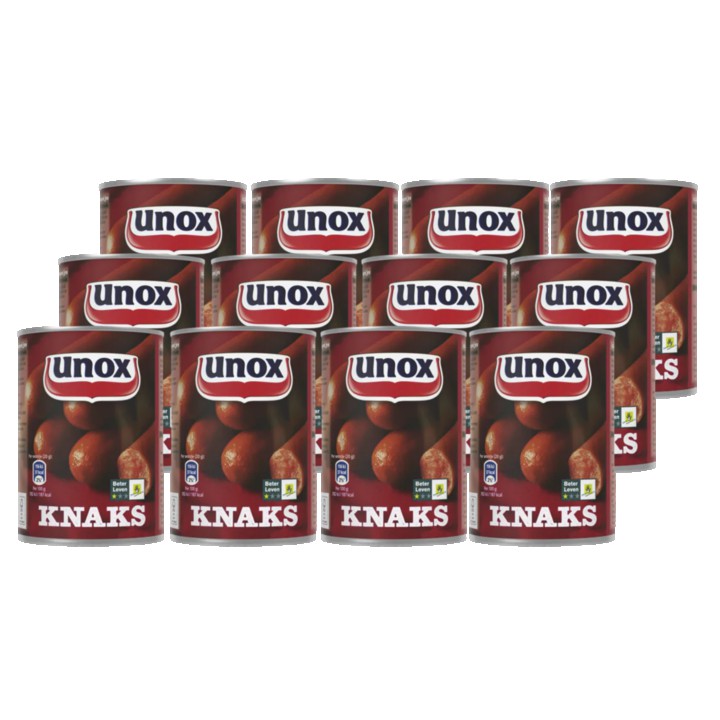 Unox Knakworst Knaks 12 x 400g