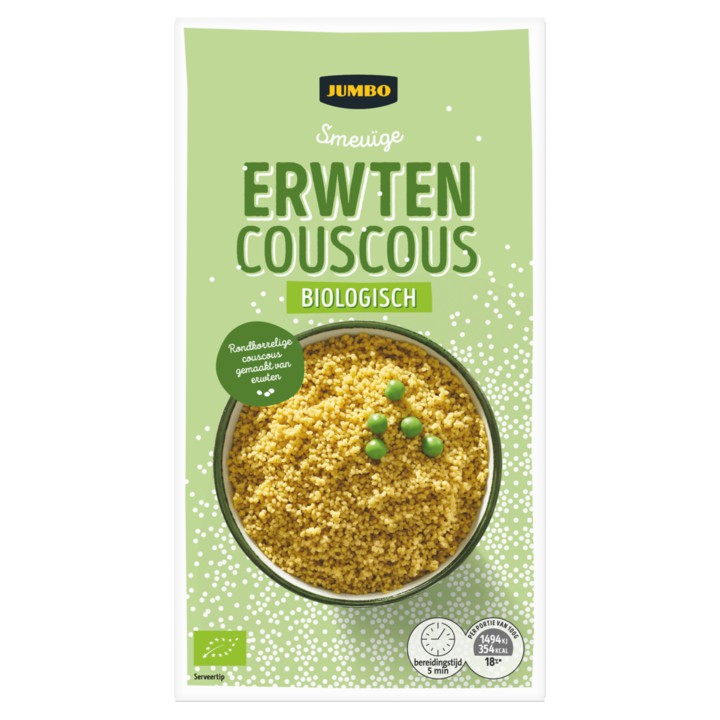 Jumbo Erwten Couscous Biologisch 275g