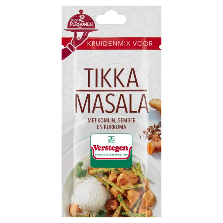 Verstegen Kruidenmix Tikka Masala voor 2 personen 15g