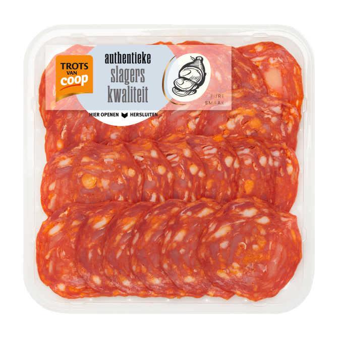 Trots van Coop Authentieke spaanse chorizo