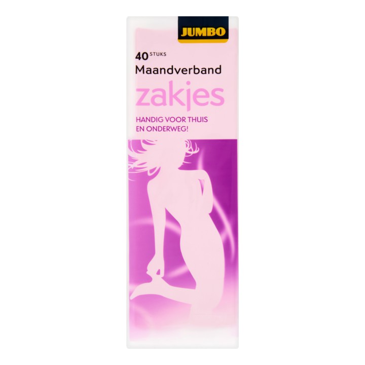 Jumbo Maandverband Zakjes 40 Stuks