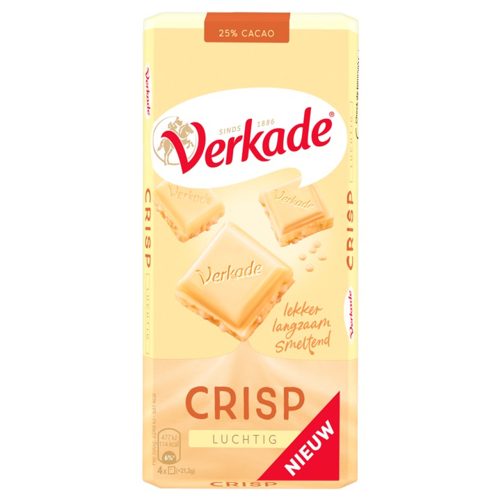 Verkade Wit Crisp 111g