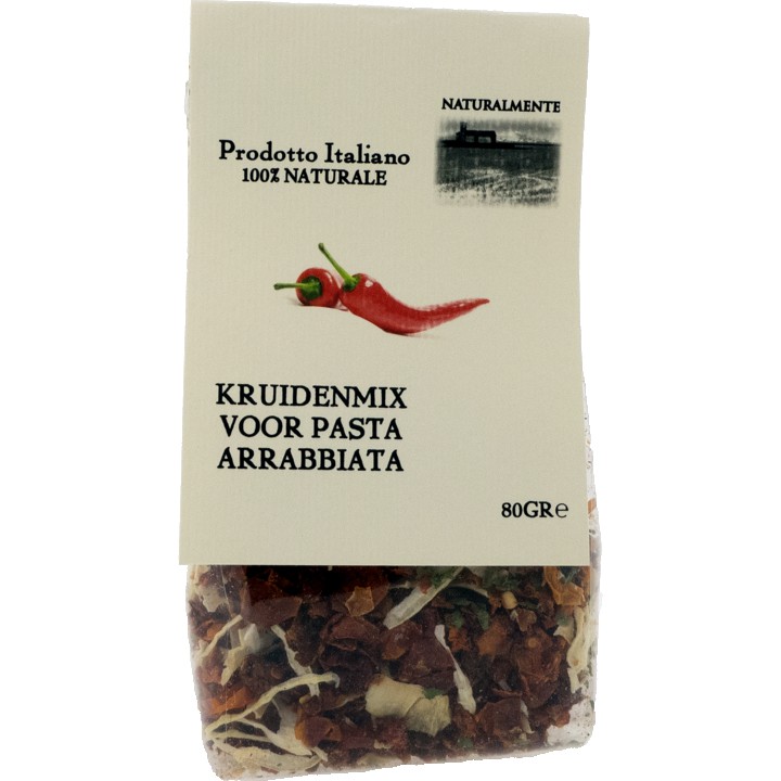 Kruidenmix pasta arrabbiata 80g
