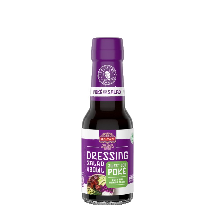 Go-Tan Salad &amp;amp; Pok&amp;eacute; dressing Sweet Soy Poke 140ml