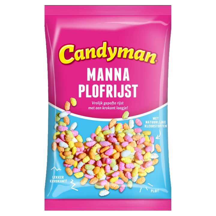 Candyman Manna Plofrijst 200g