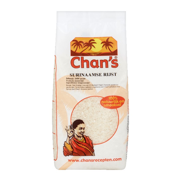 Chan&amp;#x27;s Surinaamse Rijst 1kg