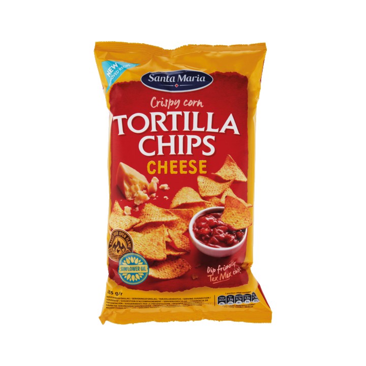 Santa Maria Tortilla Chips Cheese 185g