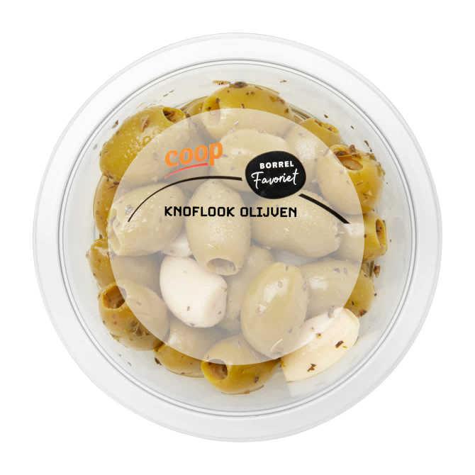 Coop Tapas olijven knoflook