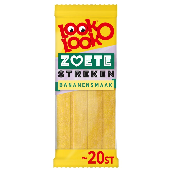 Look-O-Look Zoete Streken Bananensmaak 115g