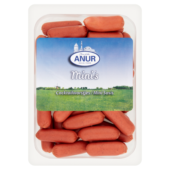 Anur Mini&amp;#x27;s Cocktailworstjes 400g