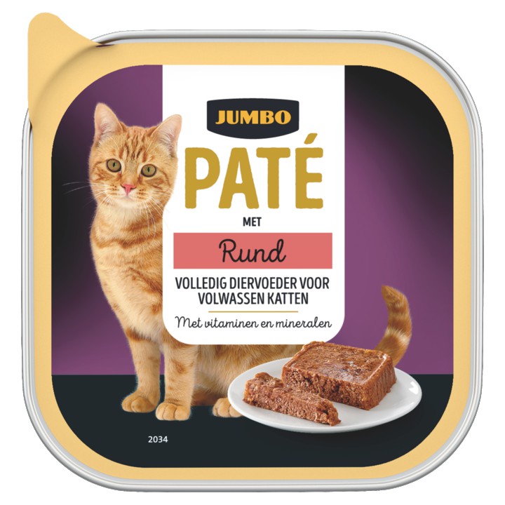 Jumbo Pat&amp;eacute; met Rund 100g