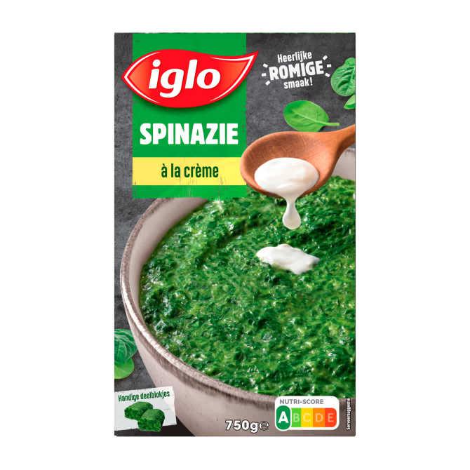 Iglo Spinazie &agrave; la cr&egrave;me