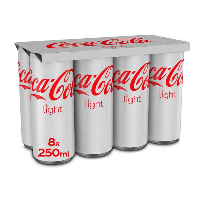 Coca-Cola Light 8 x 250 ml