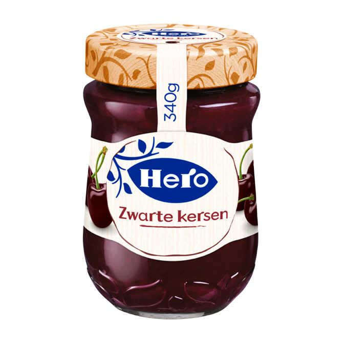 Hero Zwarte kersen jam