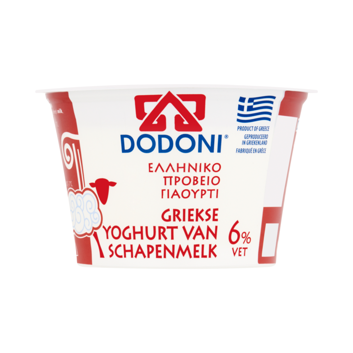 Dodoni Griekse Yoghurt van Schapenmelk 6% Vet 170g