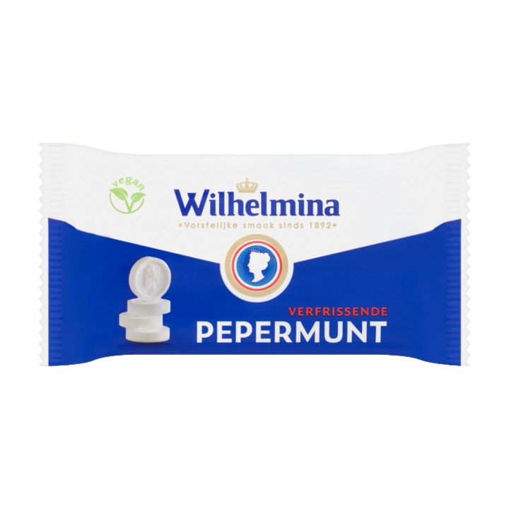 Wilhelmina Verfrissende Pepermunt 3 x 40g