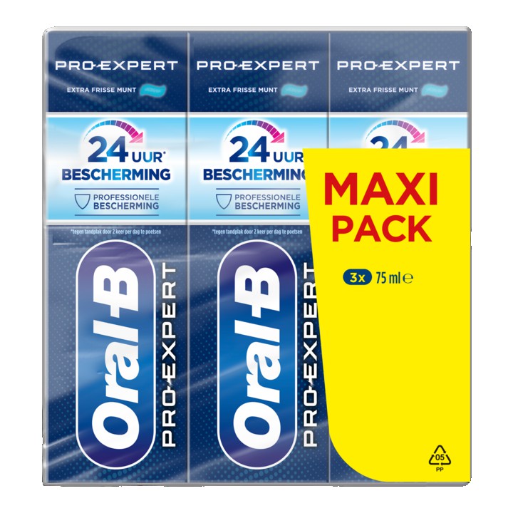 Oral-B Pro-Expert Professional Protection Tandpasta 3x75ML