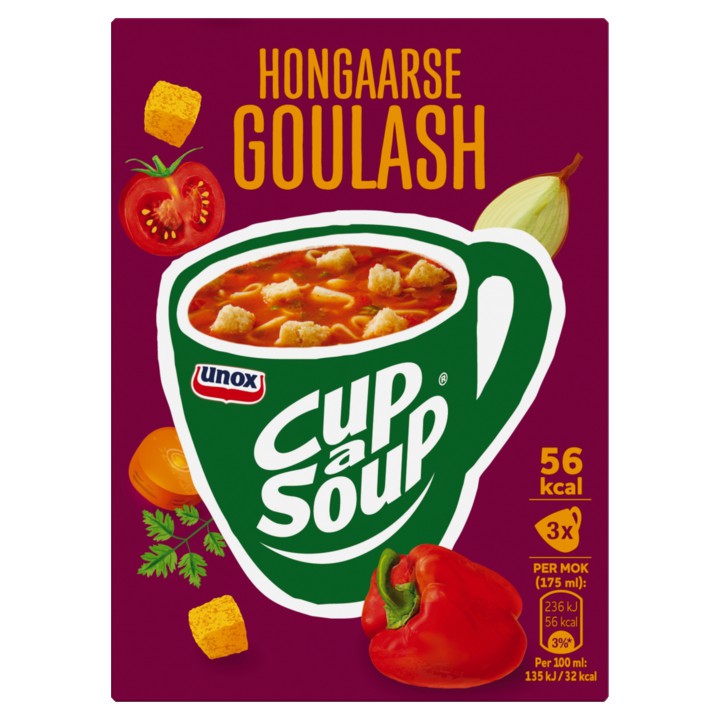 Unox Cup-a-soup Hongaarse goulash