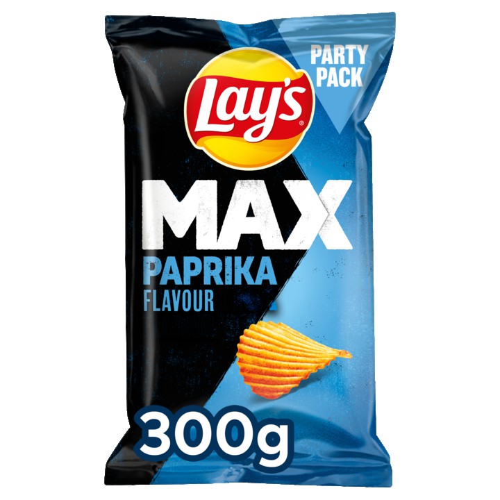 Lay&amp;#x27;s Max Ribbel Chips Paprika 300gr