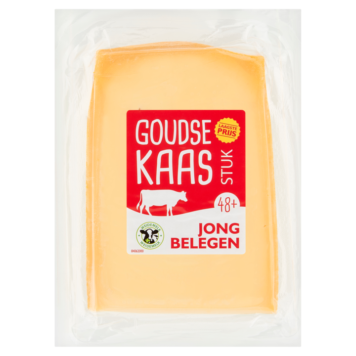 Goudse Kaas 48+ Jong Belegen Stuk 450g