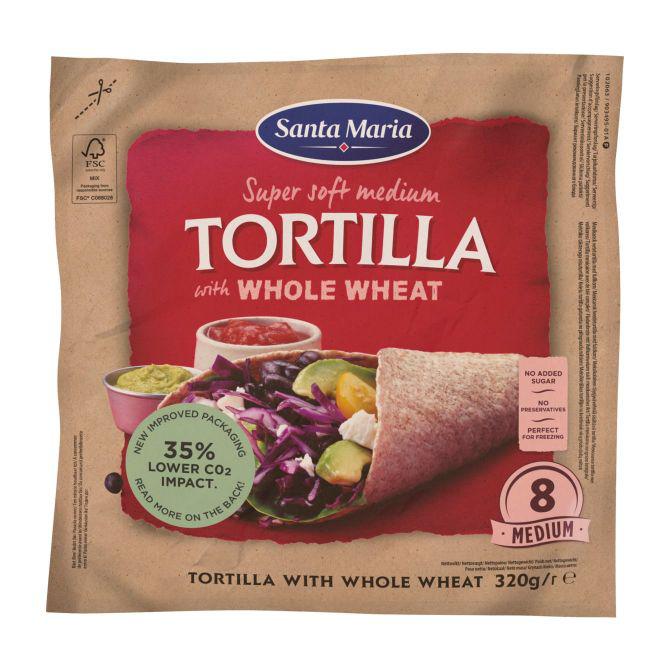 Santa Maria Tortilla with whole wheat