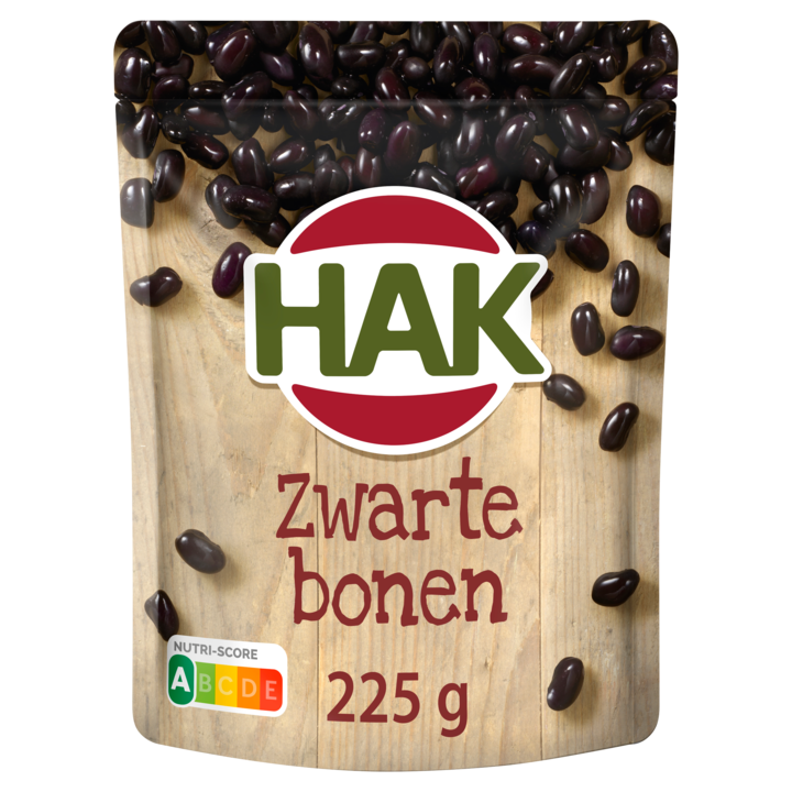 Hak Zwarte Bonen 225g