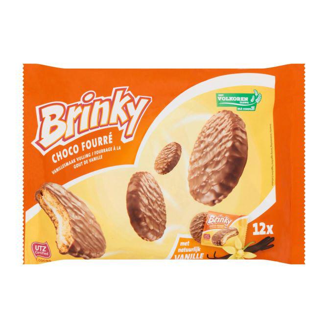 Brinky vanille choco fourr&amp;eacute; koekjes