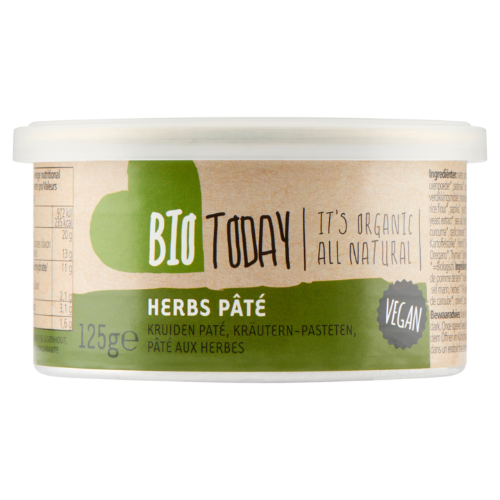 BioToday Kruiden Pat&amp;eacute; 125g