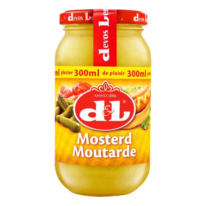 D&amp;amp;L Mosterd 300ml