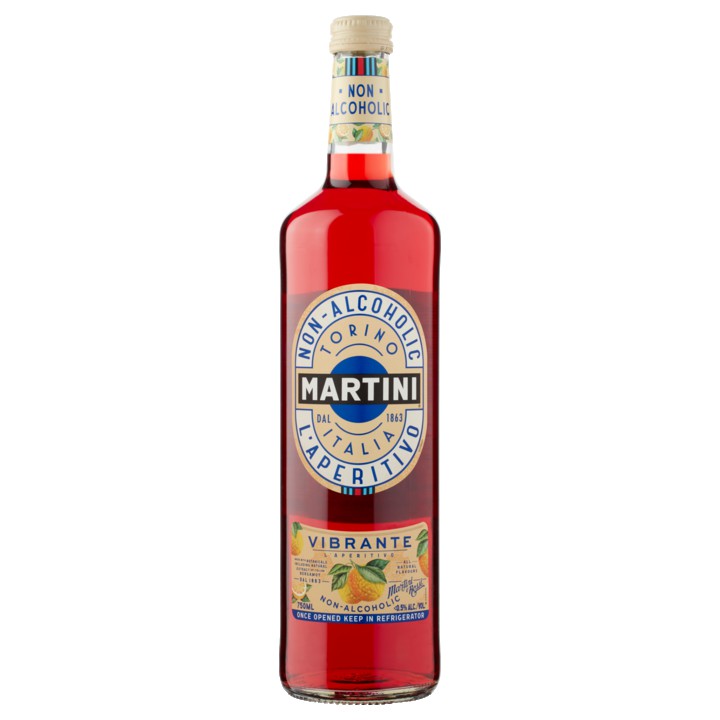 Martini Vibrante L&amp;#x27;Aperitivo - Alcoholvrij &amp;lt;0,5% - 750ML