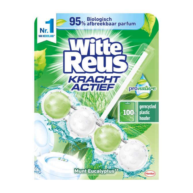 Witte Reus Toiletblok kracht actief pro nature munt eucalyptus