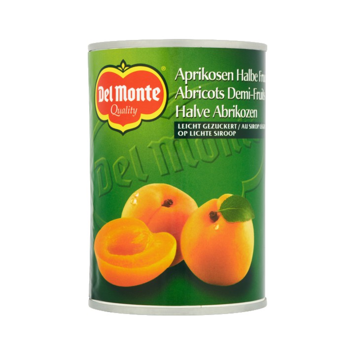 Del Monte Halve Abrikozen op Lichte Siroop 420g
