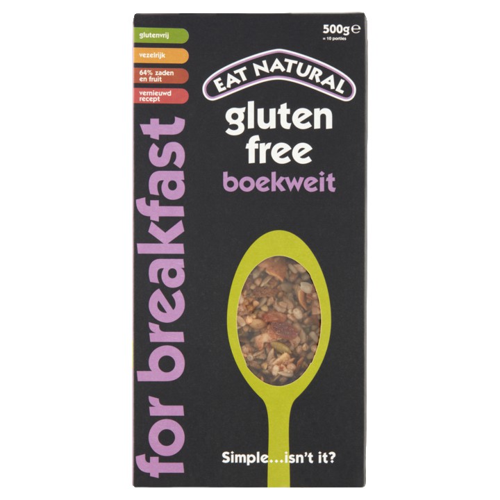 Eat Natural for Breakfast Gluten Free Boekweit 500g