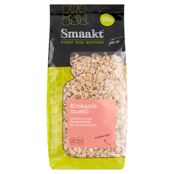 Smaakt Bio Krokante Muesli 450g