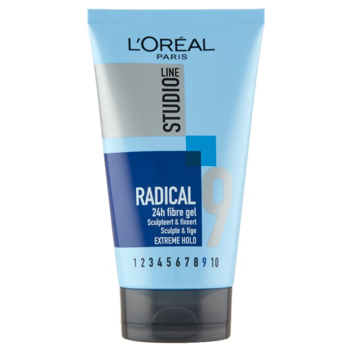 L&amp;#x27;Or&amp;eacute;al Paris Studio Line Radical 24h Fibre Gel 9 Extreme Hold 150ml