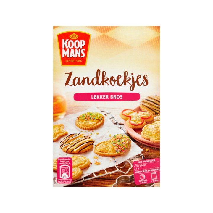 Koopmans Zandkoekjes 400g