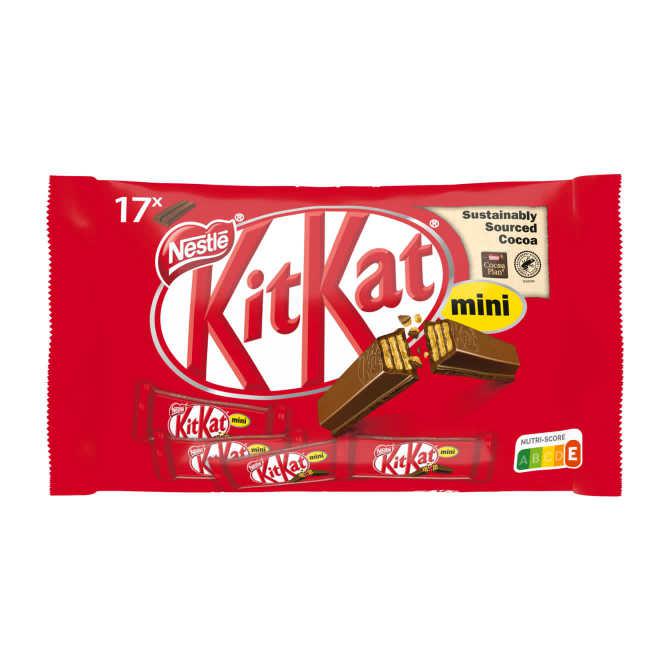 KITKAT Mini melk chocolade uitdeelzak