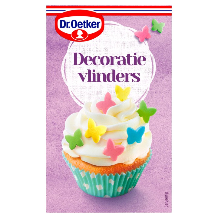 Dr. Oetker Decoratie vlinders versiering 60g