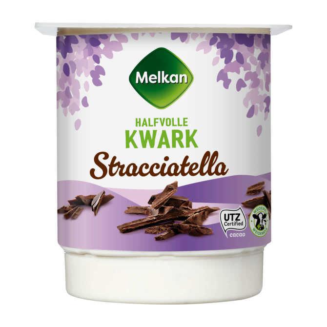 Melkan Halfvolle kwark stracciatella