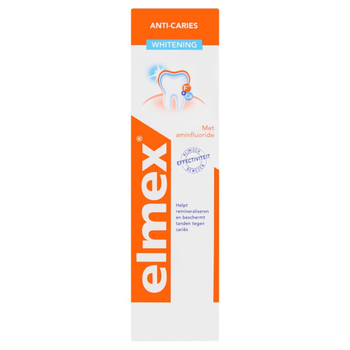 Elmex Anti-Cari&amp;euml;s Whitening Tandpasta 75ml